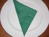 Click for a bigger picture.(1x2000)33cm 2ply Napkins - Dark Green