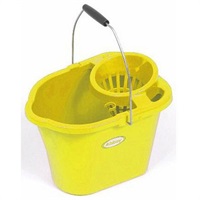 Click for a bigger picture.Plastic Mop Bucket Yellow