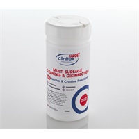Click for a bigger picture.(1X200) R320X CLINTEX H/SURFACE WIPES *** out of stock ***