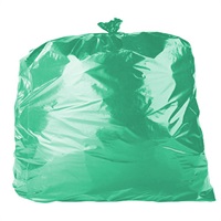 Click for a bigger picture.(1X200) HD GREEN REFUSE SACKS