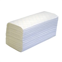Click for a bigger picture.(1X3600) 1PLY WHITE INTERLEAVED TOWELS