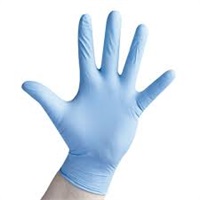 Click for a bigger picture.(1X1) SMALL BLUE NITRILE GLOVES