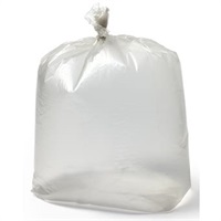 Click for a bigger picture.(1X200) STANDARD CLEAR REFUSE SACKS