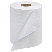 Click for a bigger picture.(1X6) 3203 1PLY WHITE HAND TOWEL ROLL