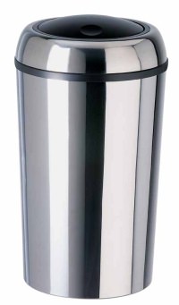 Click for a bigger picture.(1X1) SWINGY 50 LTR STAINLESS STEEL BIN