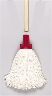 Click for a bigger picture.(1x1 ) No.12 Mop with Wood Handle