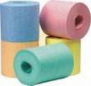 Click for a bigger picture.(1X2) YELLOW J CLOTH ROLLS