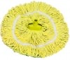 Click for a bigger picture.(1X1) YELLOW MINI LOOPED FREEDOM MOP HEAD