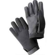 Click for a bigger picture.(1X1) LARGE BLACK NEOPRENE GLOVES