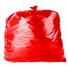 Click here for more details of the (1X200) RED REFUSE SACKS