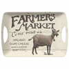 Click here for more details of the FARMERS MARKET 47 x 33cm HANDLED TRAY ~