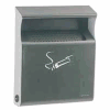 Click here for more details of the (1X1) 2LTR WALL MOUNTED LOCKABLE OUTDOOR ASHTRAY  - GREY