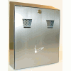 Click here for more details of the (1X1) STAINLESS STEEL ASHBIN  - STAINLESS STEEL
