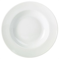 Click for a bigger picture.Genware Porcelain Soup Plate/Pasta Dish 23cm/9"