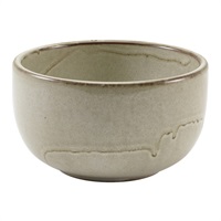Click for a bigger picture.Terra Porcelain Grey Round Bowl 12.5cm