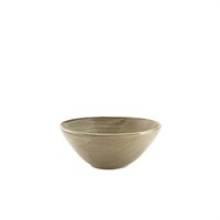Click for a bigger picture.Terra Porcelain Grey Organic Bowl 16.5cm
