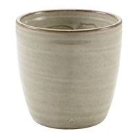 Click for a bigger picture.Terra Porcelain Grey Chip Cup 30cl/10.5oz