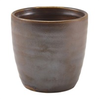 Click for a bigger picture.Terra Porcelain Rustic Copper Chip Cup 30cl/10.5oz