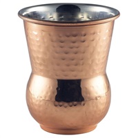 Click for a bigger picture.Moroccan Copper Hammered Tumbler 40cl/14oz