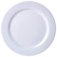 Click for a bigger picture.Genware 9" Melamine Dinner Plate White