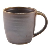 Click for a bigger picture.Terra Porcelain Rustic Copper Mug 30cl/10.5oz