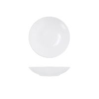 Click for a bigger picture.White Osaka Melamine Coupe Bowl 18.5 x 4cm