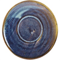 Click for a bigger picture.Terra Porcelain Aqua Blue Saucer 14.5cm