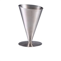 Click for a bigger picture.GenWare Stainless Steel Serving Cone