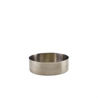 Click for a bigger picture.GenWare Stainless Steel Straight Sided Dish 12cm