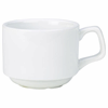 Click here for more details of the Genware Porcelain Stacking Cup 20cl/7oz
