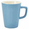 Click here for more details of the Genware Porcelain Blue Latte Mug 34cl/12oz