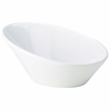 Genware Porcelain Oval Sloping Bowl 16cm/6.25"