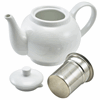 Click here for more details of the Genware Porcelain Teapot with Infuser 45cl/15.75oz
