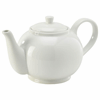 Click here for more details of the Genware Porcelain Teapot 85cl/30oz