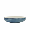 Click here for more details of the Terra Porcelain Aqua Blue Two Tone Coupe Bowl 24.5cm