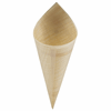 Click here for more details of the GenWare Disposable Wooden Serving Cones 18cm (100pcs)