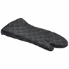 Click here for more details of the Flame Retardant 17" Black Oven Mitt (Pair)