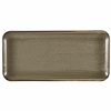 Terra Porcelain Grey Narrow Rectangular Platter 36 x 16.5cm