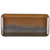 Click here for more details of the Terra Porcelain Rustic Copper Narrow Rectangular Platter 36 x 16.5cm