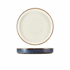 Click here for more details of the Terra Porcelain Aqua Blue Two Tone Presentation Plate 18cm