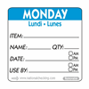 Click here for more details of the 50mm Monday Removable Day Label(500)