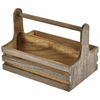 Click here for more details of the Medium Rustic Wooden Table Caddy