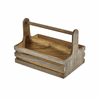 Click here for more details of the Rustic Wooden Table Caddy